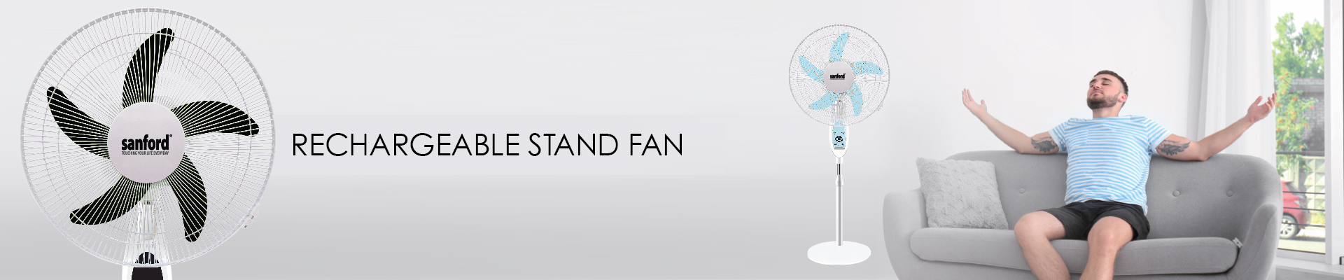 Rechargeable Stand Fan SF6600RSFN