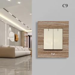C9-K02 BK2A 2GANG SWITCH