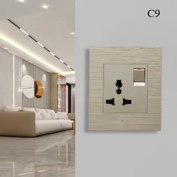 C9 JAC16 16A 3PIN WITH SWITCH