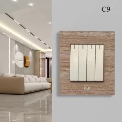 C9-K04A BK4B 10A 4GANG SWITCH