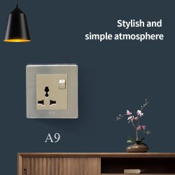 A9 JAC16 16A 3 PIN UNIVERSAL SOCKET WITH SWITCH