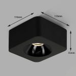 86010/(1X10)W Surface Down Light Spot Black - Image 2