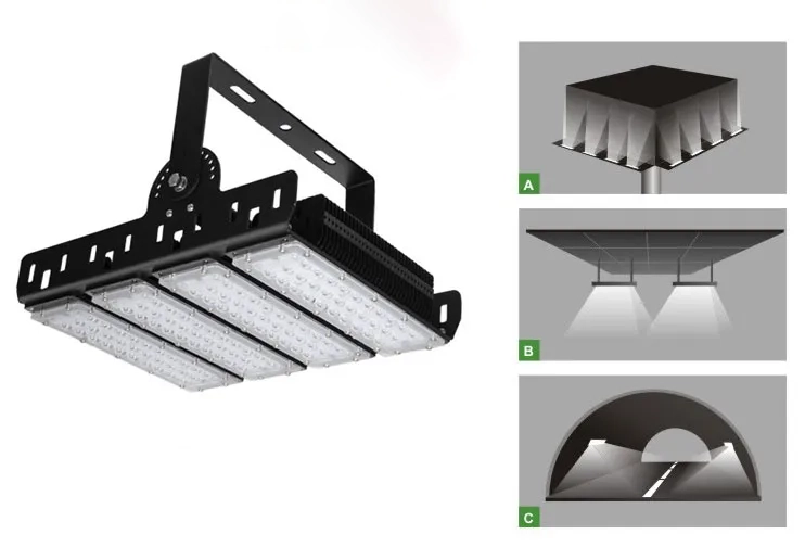 YXMI 200W LED Stadium Flood Light 6500K