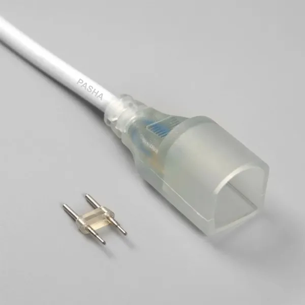 2835 6mm LED Neon Strip Light Plug Cord (D-Type)