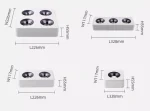 86010/(2X10)W Surface Down Light Spot White - Image 6