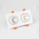 WKS-2007 (2x7W) Conceal Spot Light White