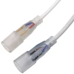 2835 6mm LED Neon Strip Light Plug Cord (Round-Type) - Image 2