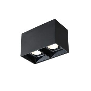 PR-1/(2X10)W Surface Down Spot Light Black