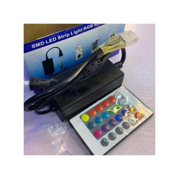 5050 RGB Driver With Remote Black (Plastic Body)