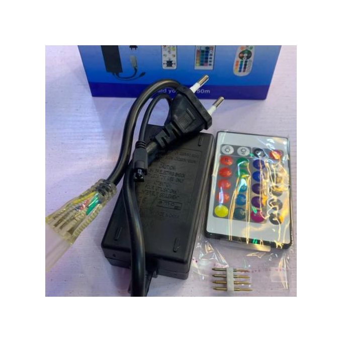 5050 RGB Driver With Remote Black (Plastic Body)