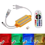 5050 RGB Driver With Remote Yellow (Metal Body) - Image 2