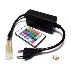 5050 RGB Driver With Remote Black (Plastic Body)