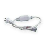 2835/5730 12MM Strip Light Plug Cord 220v
