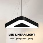 D-1/7000K Linear Hanging Black (Hollow Triangle) - Image 5