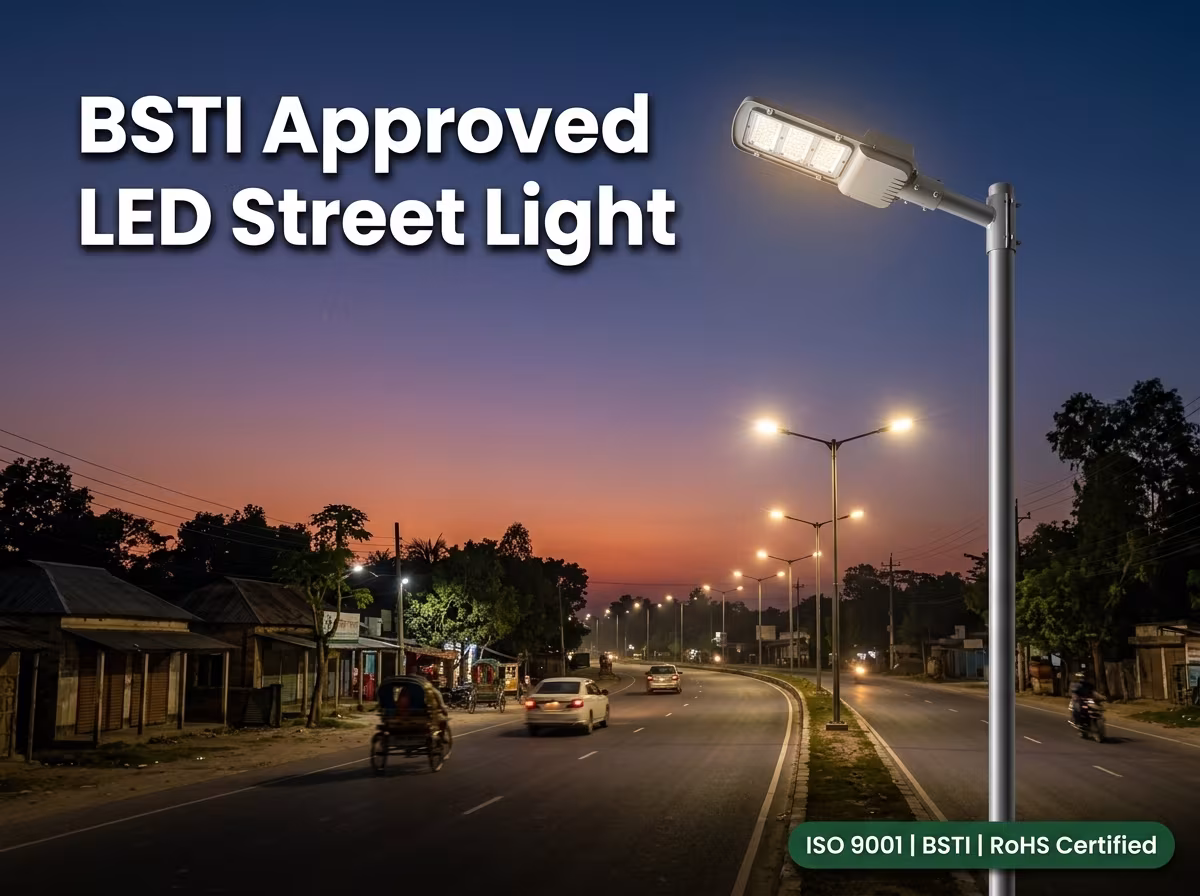 BSTI Approved LED Light Supplier in Bangladesh - street light for PWD LGED HED tender